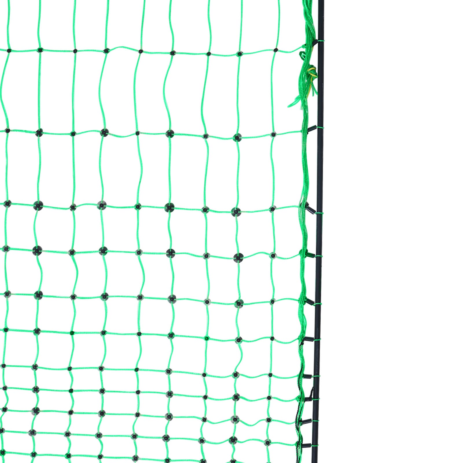 Electric Fence Netting, 42" H X 164' L, PE Net Fencing With Posts & Double-Spiked Stakes, Utility Portable Mesh For Goats, Sheep, Lambs, Deer, Hogs, Dogs, Used In Backyards, Farms, And Ranches_maomaolike.com